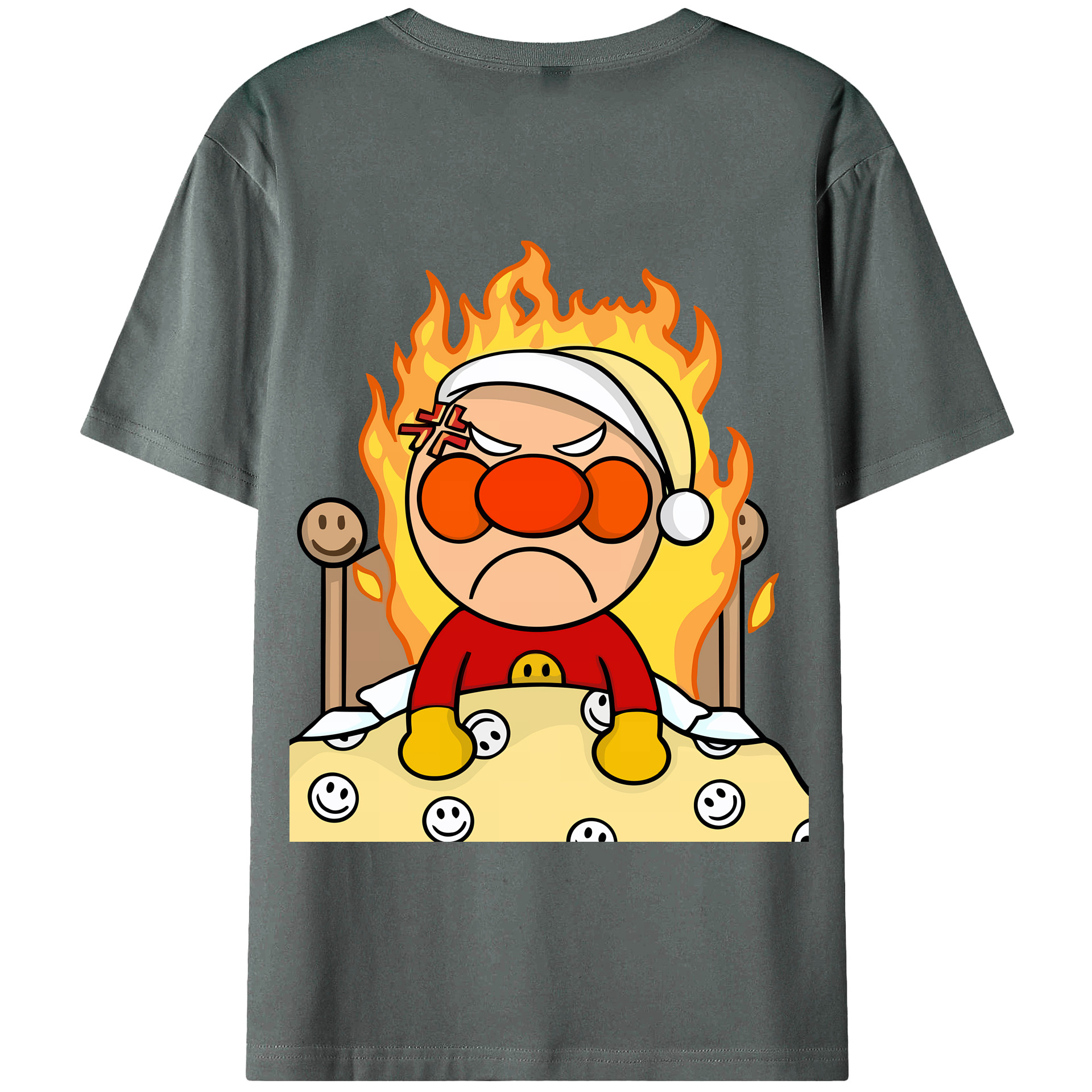 （画像用） アンパンマン Anpanman 綿100％半袖Tシャツ（背面プリント）